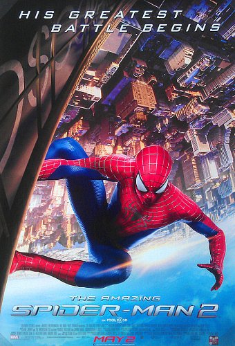 Amazon.com: The Amazing Spider-man 2 11X17 D/S Original Promo